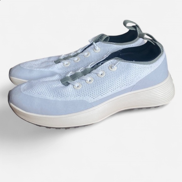 allbirds Shoes - Allbirds Tree Runner Go Women’s Size 9 Light Gray Green Accents Comfort Sneakers